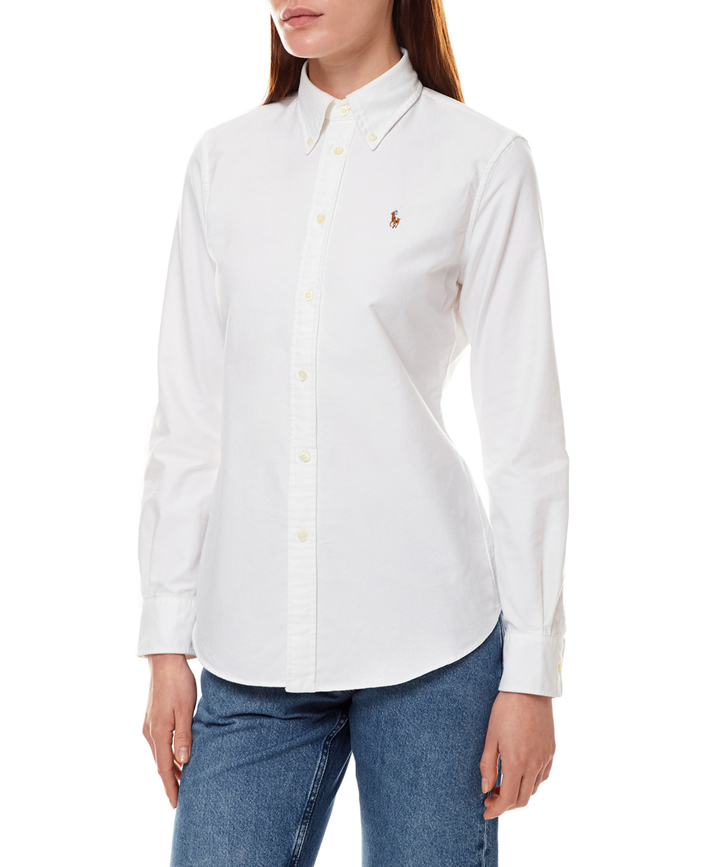 Рубашка Polo Ralph Lauren 211743355001, белый цвет • Купить в интернет-магазине Kameron