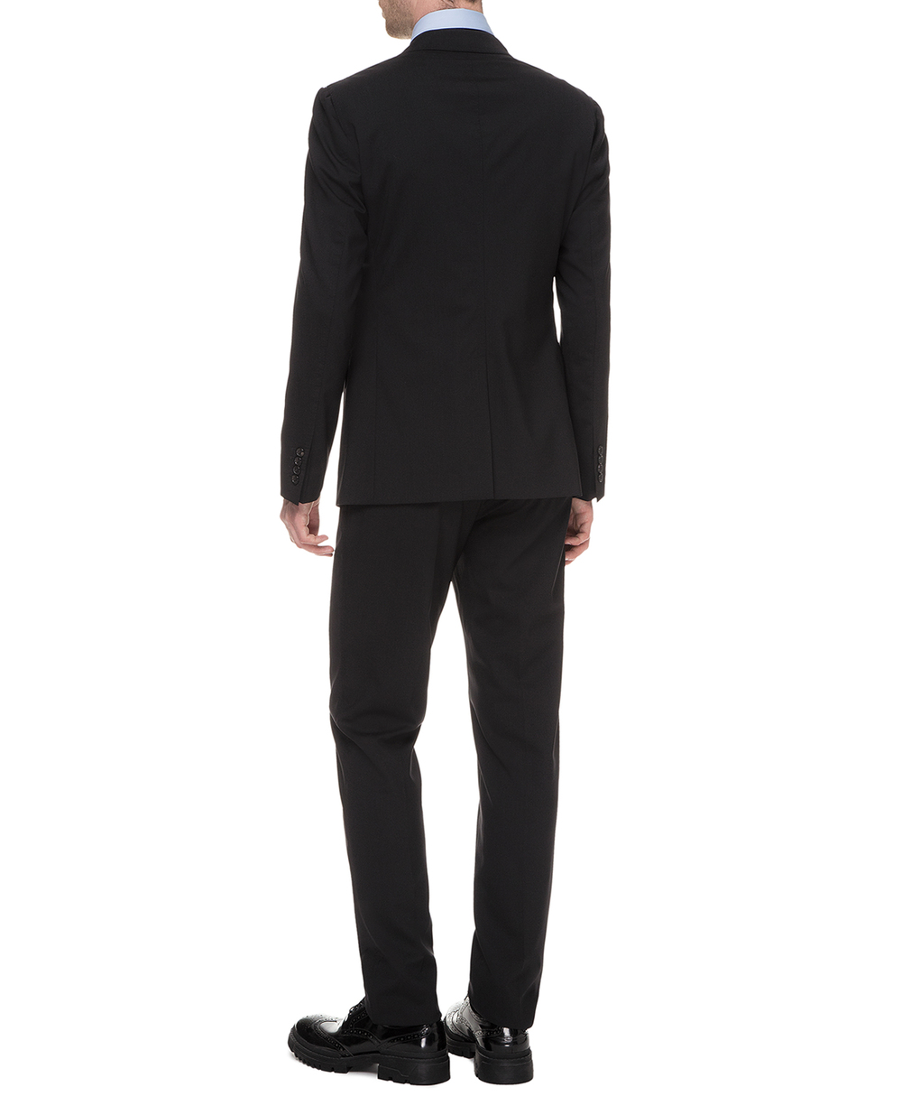 Вовняний костюм (піджак, штани) Dolce&Gabbana GK1IMT-FUBEC, чорний колір • Купити в інтернет-магазині Kameron