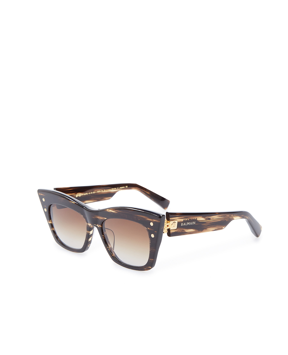 Солнцезащитные очки  Balmain BPS-101B-55, коричневый цвет • Купить в интернет-магазине Kameron