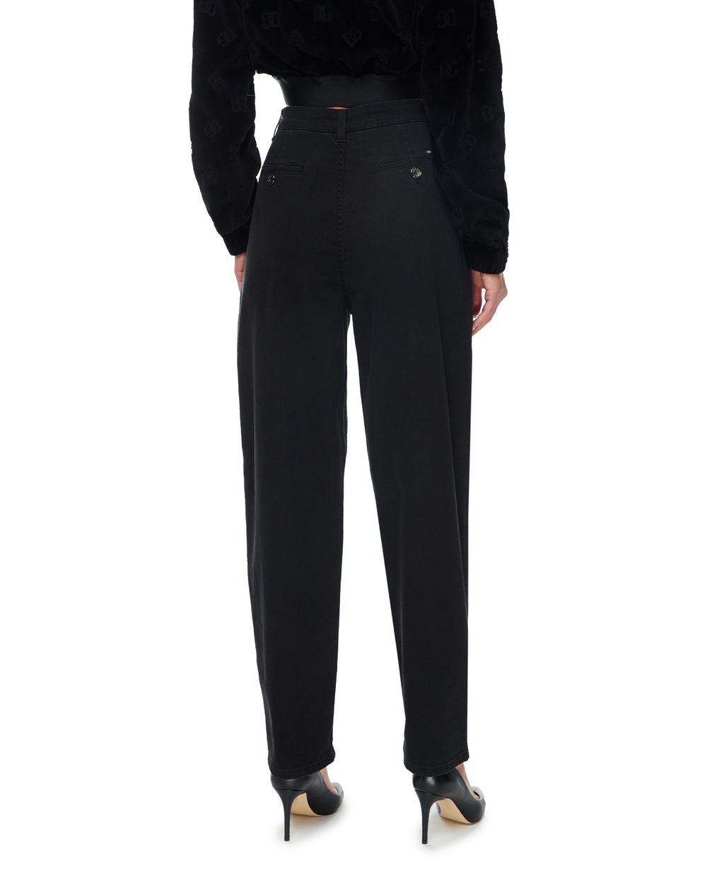 Джинси Dolce&Gabbana FTB4KD-G901J, чорний колір • Купити в інтернет-магазині Kameron