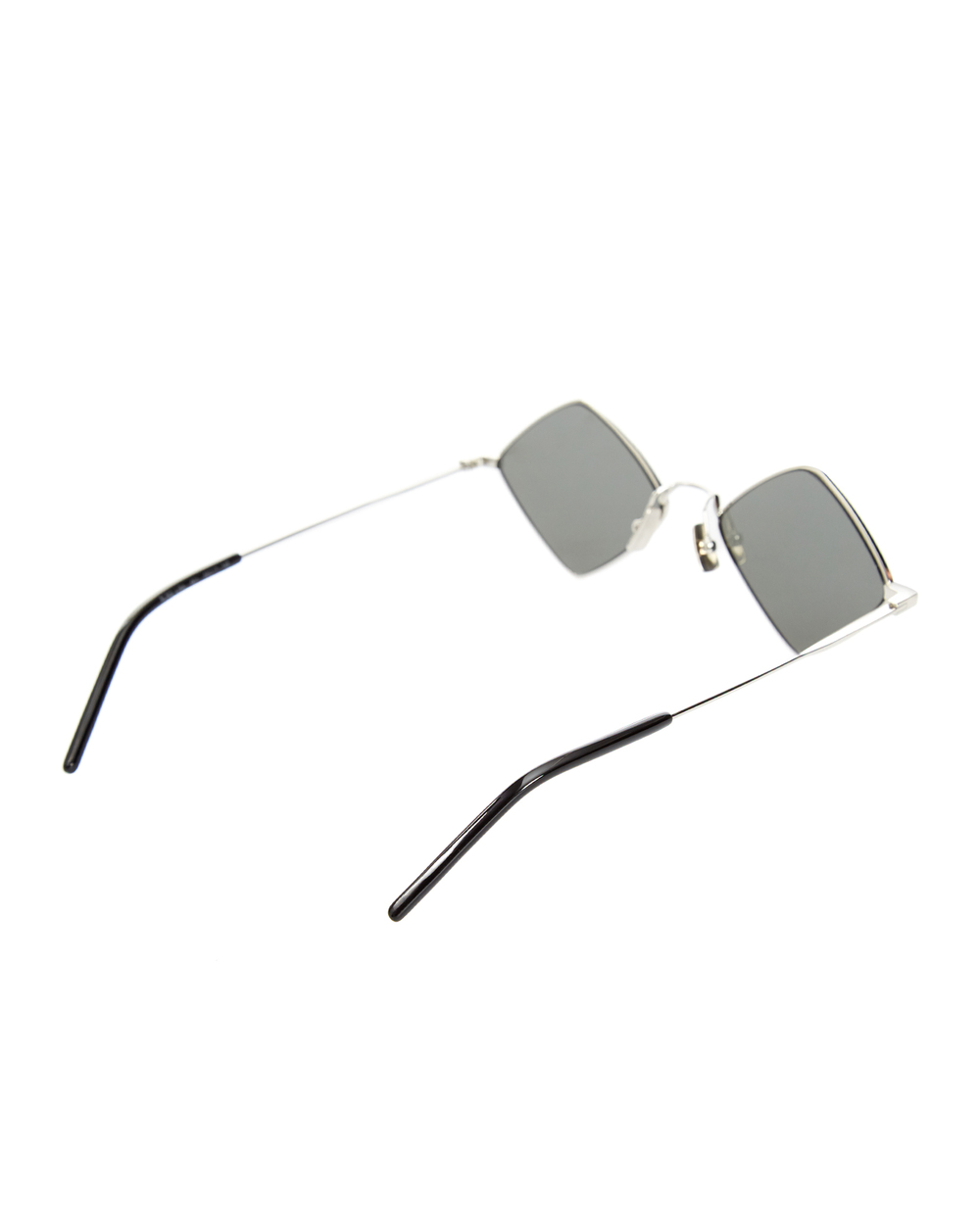 Солнцезащитные очки Saint Laurent 571173-Y9902-, серебряный цвет • Купить в интернет-магазине Kameron