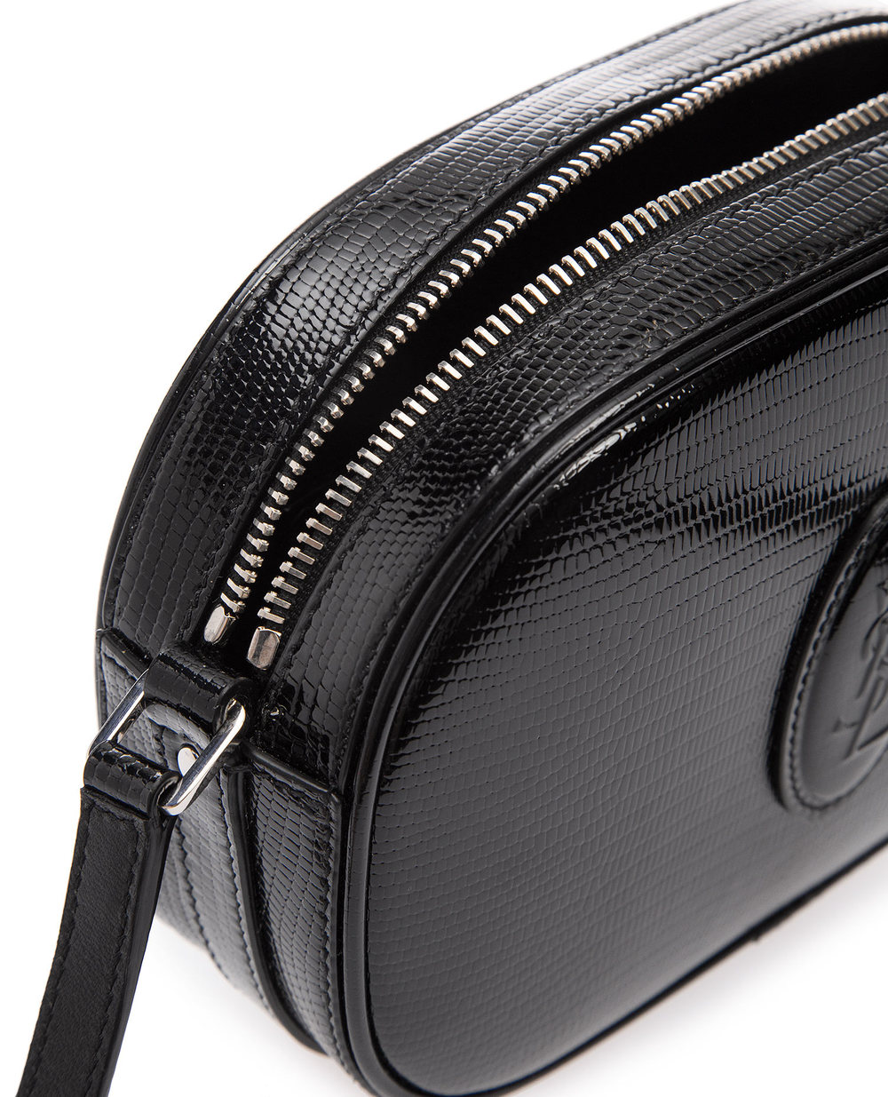 Кожаная сумка Le 61 Saint Laurent 582673-1KM0N, черный цвет • Купить в интернет-магазине Kameron