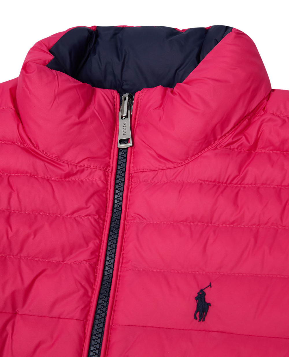Дитяча двостороння куртка Polo Ralph Lauren Kids 322875511005, рожевий колір • Купити в інтернет-магазині Kameron