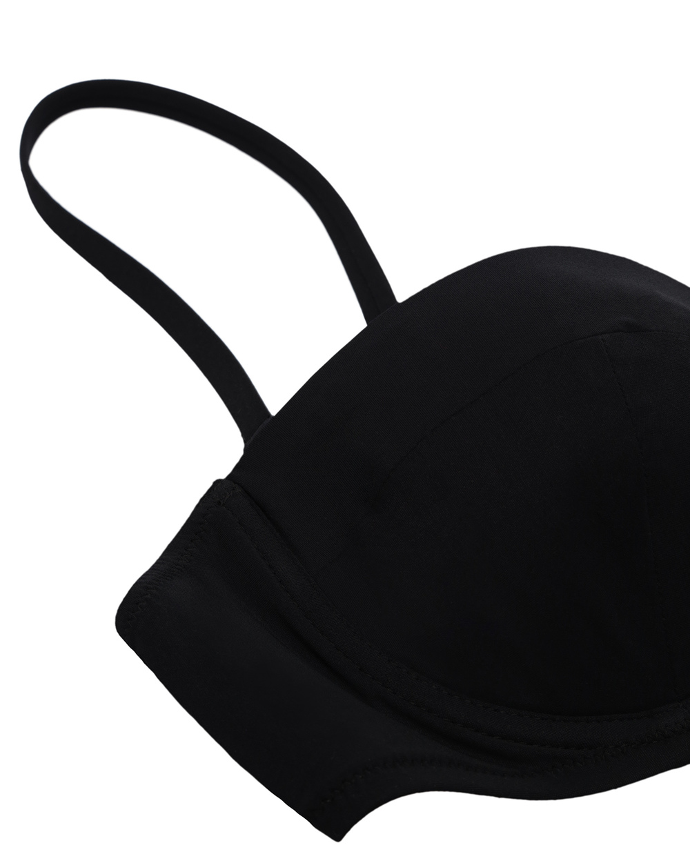 Ліф від купальника Dolce&Gabbana O1A16J-FUGA2, чорний колір • Купити в інтернет-магазині Kameron