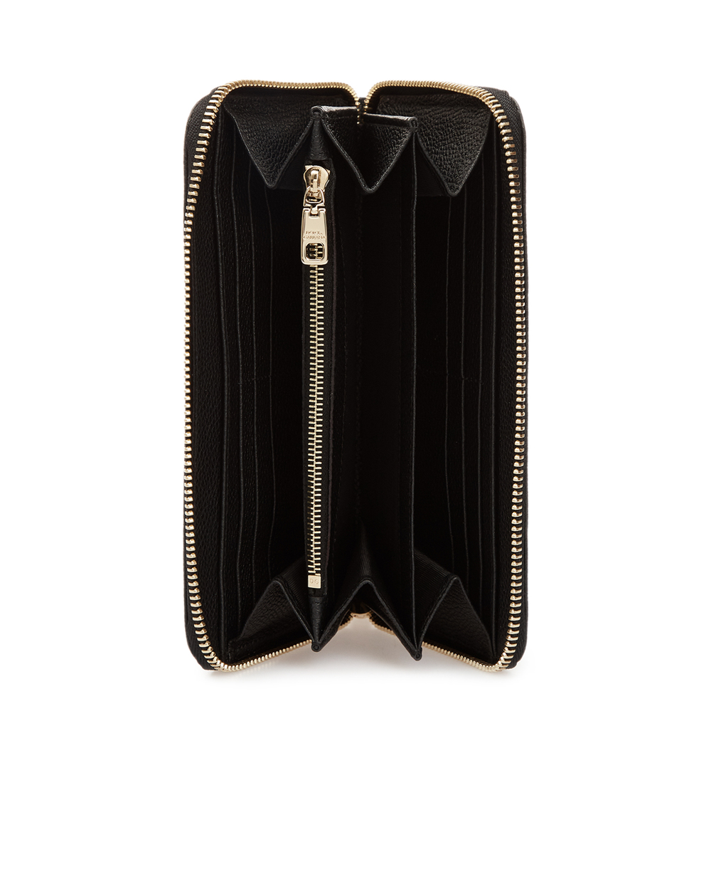 Шкіряний гаманець Dolce&Gabbana BI0473-AW737, чорний колір • Купити в інтернет-магазині Kameron