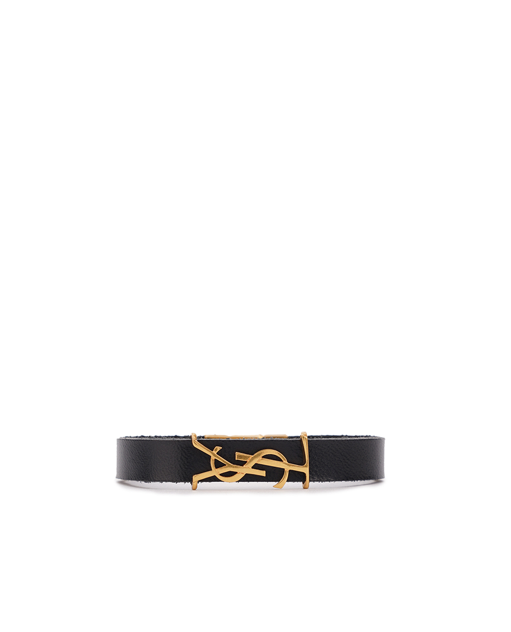 Браслет Saint Laurent 708815-0IH0J, чорний колір • Купити в інтернет-магазині Kameron