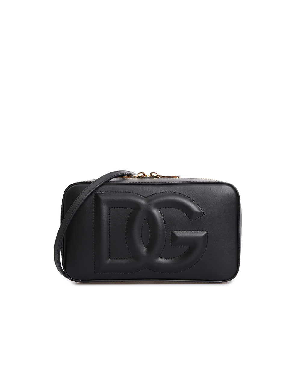 Шкіряна сумка DG Logo Small Dolce&Gabbana BB7289-AW576, чорний колір • Купити в інтернет-магазині Kameron