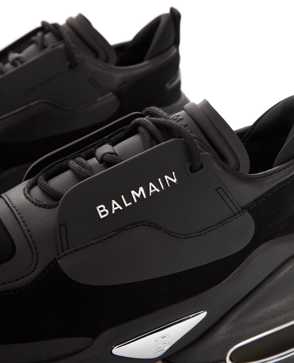 Кросівки B-Bold Low Balmain WM0VI277TRPN, чорний колір • Купити в інтернет-магазині Kameron