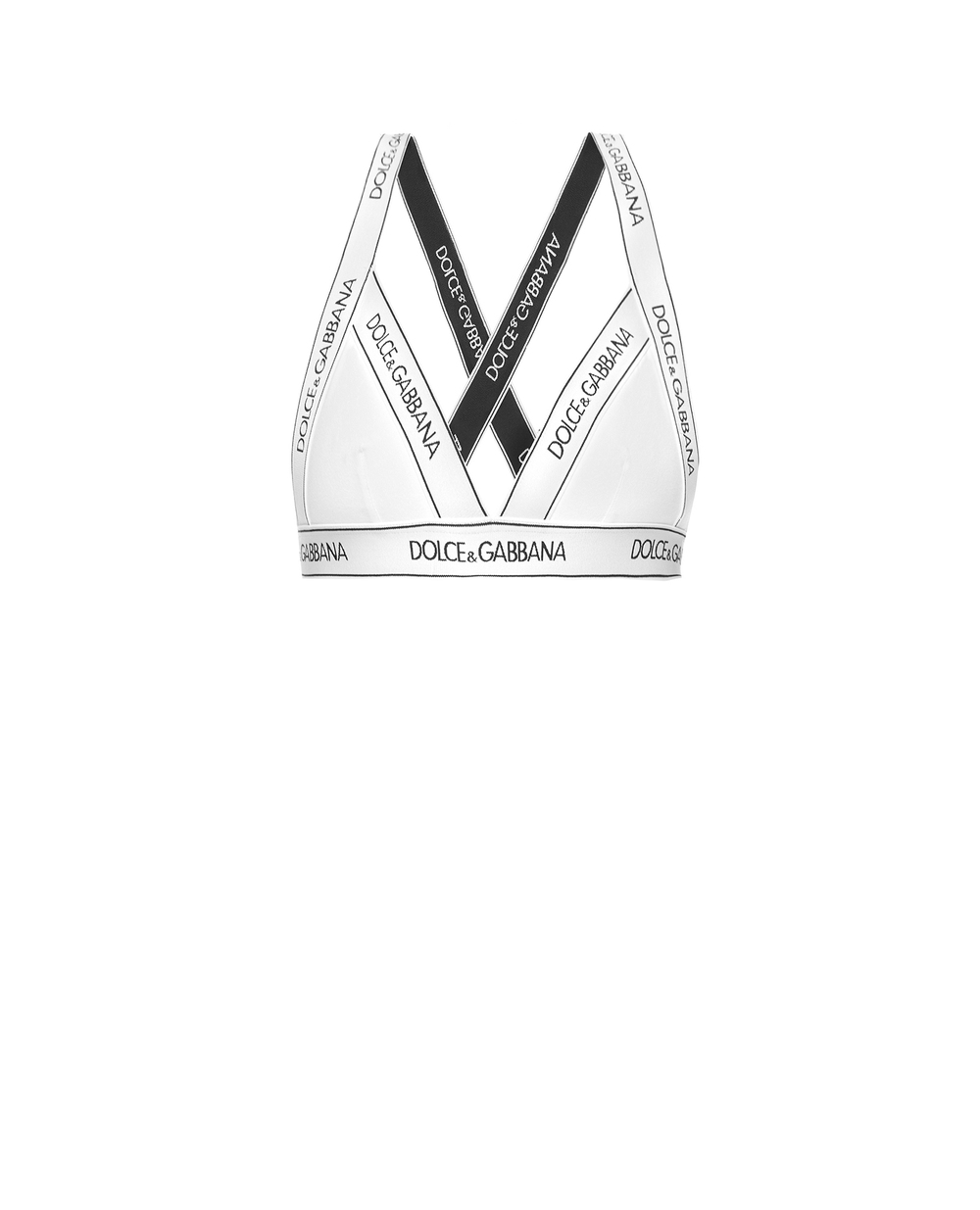 Бюстгальтер Dolce&Gabbana O1B69T-FUEEY, білий колір • Купити в інтернет-магазині Kameron