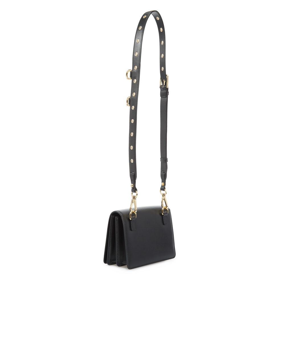 Кожаная сумка 3.5 Small Dolce&Gabbana BB7037-AW576, черный цвет • Купить в интернет-магазине Kameron