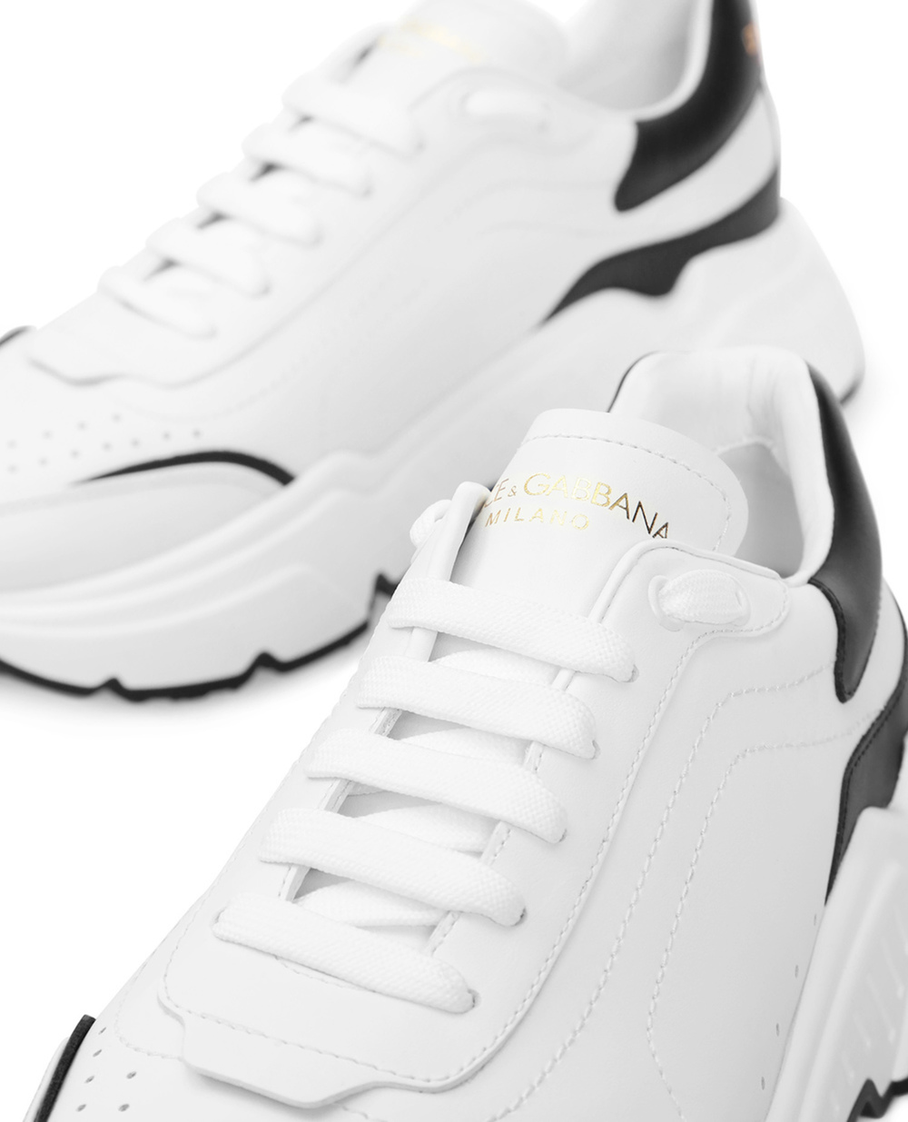 Кожаные кроссовки DаyMaster Dolce&Gabbana CK1791-AX589, белый цвет • Купить в интернет-магазине Kameron