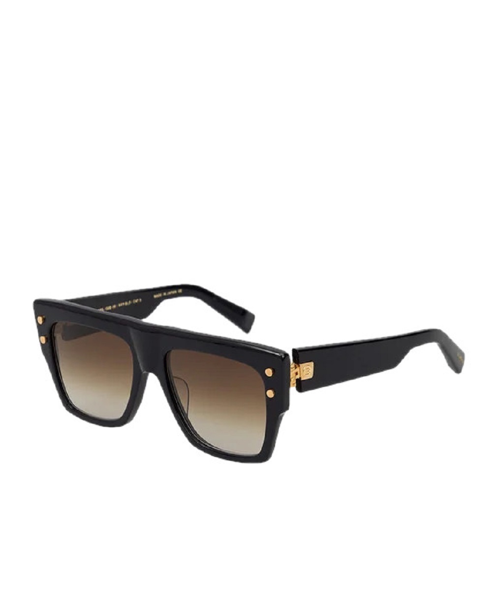 Сонцезахисні окуляри Balmain BPS-100E-56, коричневий колір • Купити в інтернет-магазині Kameron