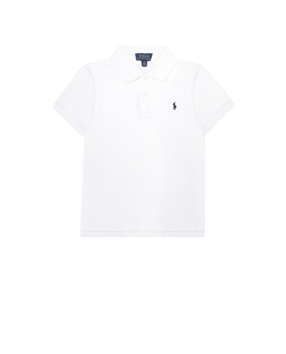 Дитяче поло Polo Ralph Lauren Kids 323603252004, білий колір • Купити в інтернет-магазині Kameron
