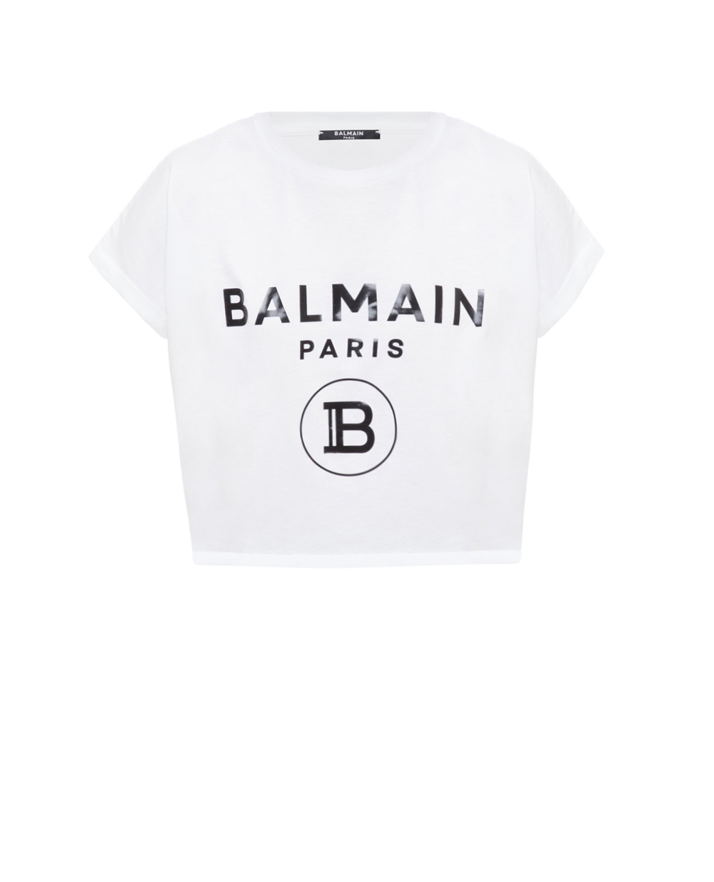 Футболка Balmain TF11357I381, білий колір • Купити в інтернет-магазині Kameron