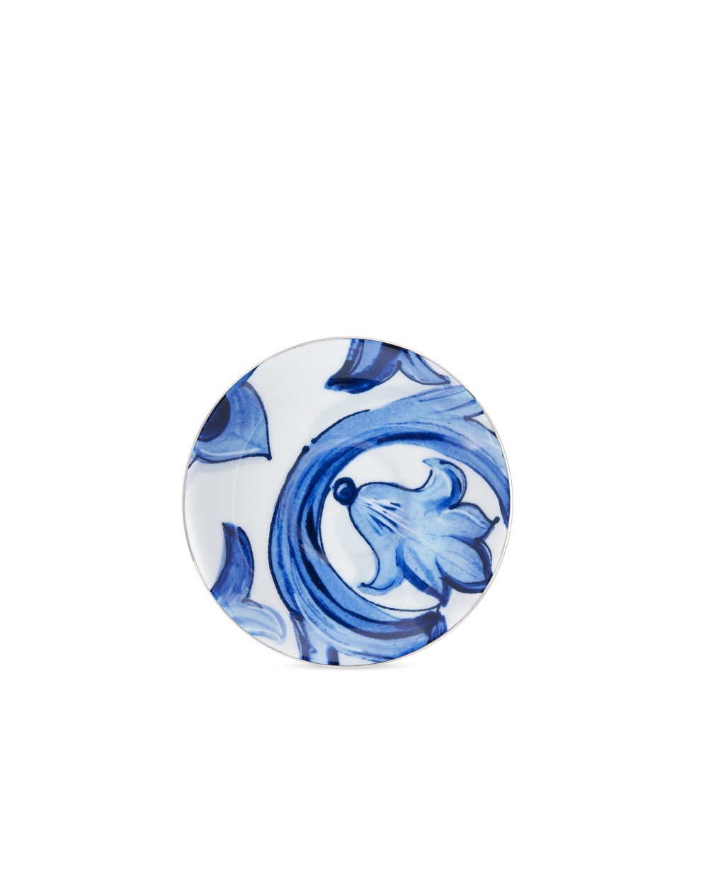 Чайна чашка з блюдцем з порцеляни Dolce&Gabbana TC0102-TCA37, синій колір • Купити в інтернет-магазині Kameron