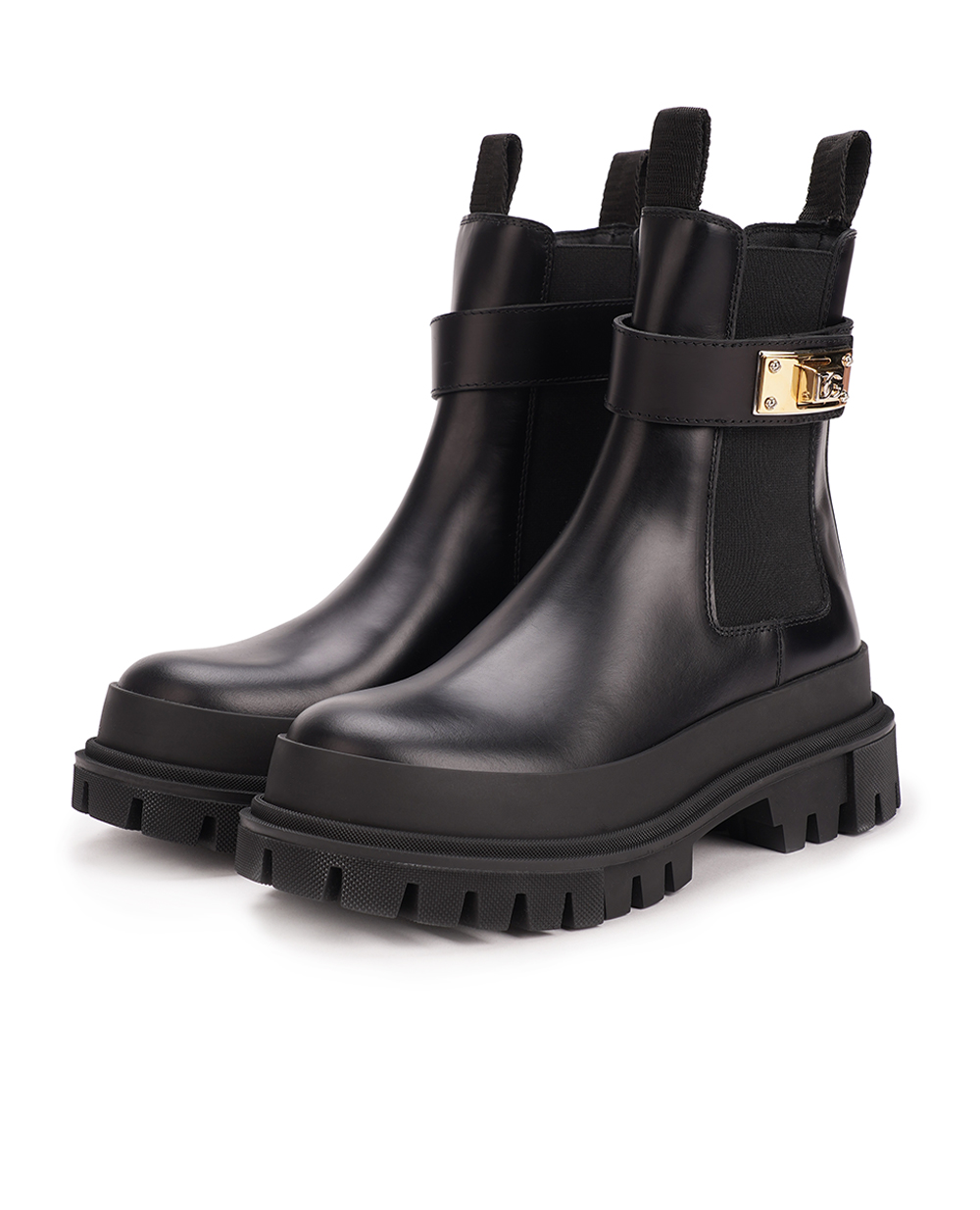 Черевики Dolce&Gabbana CK2075-AY991, чорний колір • Купити в інтернет-магазині Kameron