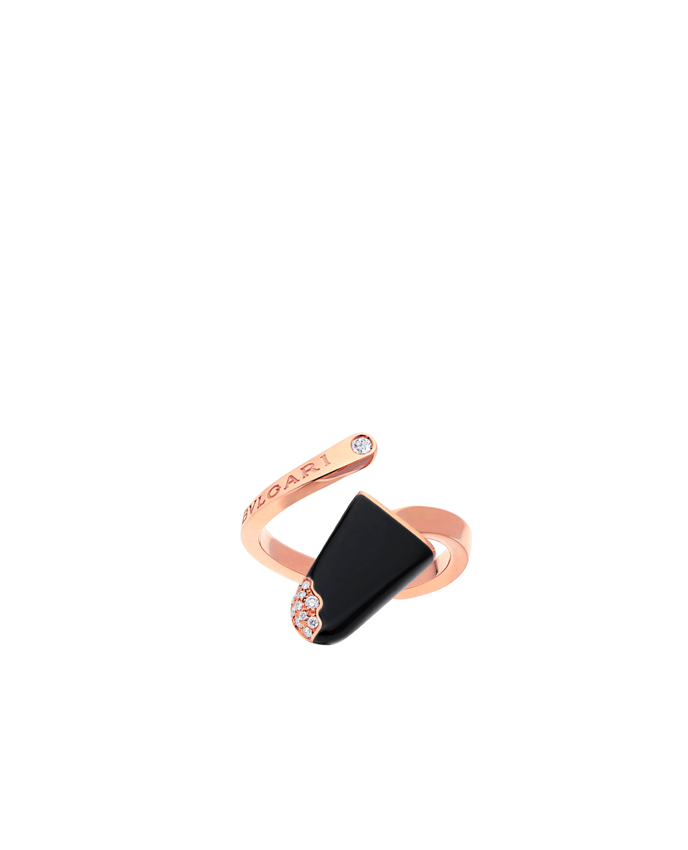 Кольцо BVLGARI BVLGARI Gelati Bulgari 355853, розовый цвет • Купить в интернет-магазине Kameron