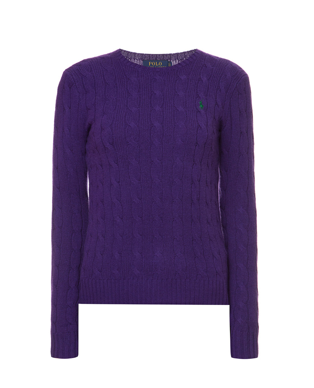 Шерстяной джемпер Polo Ralph Lauren 211525764063, фиолетовый цвет • Купить в интернет-магазине Kameron