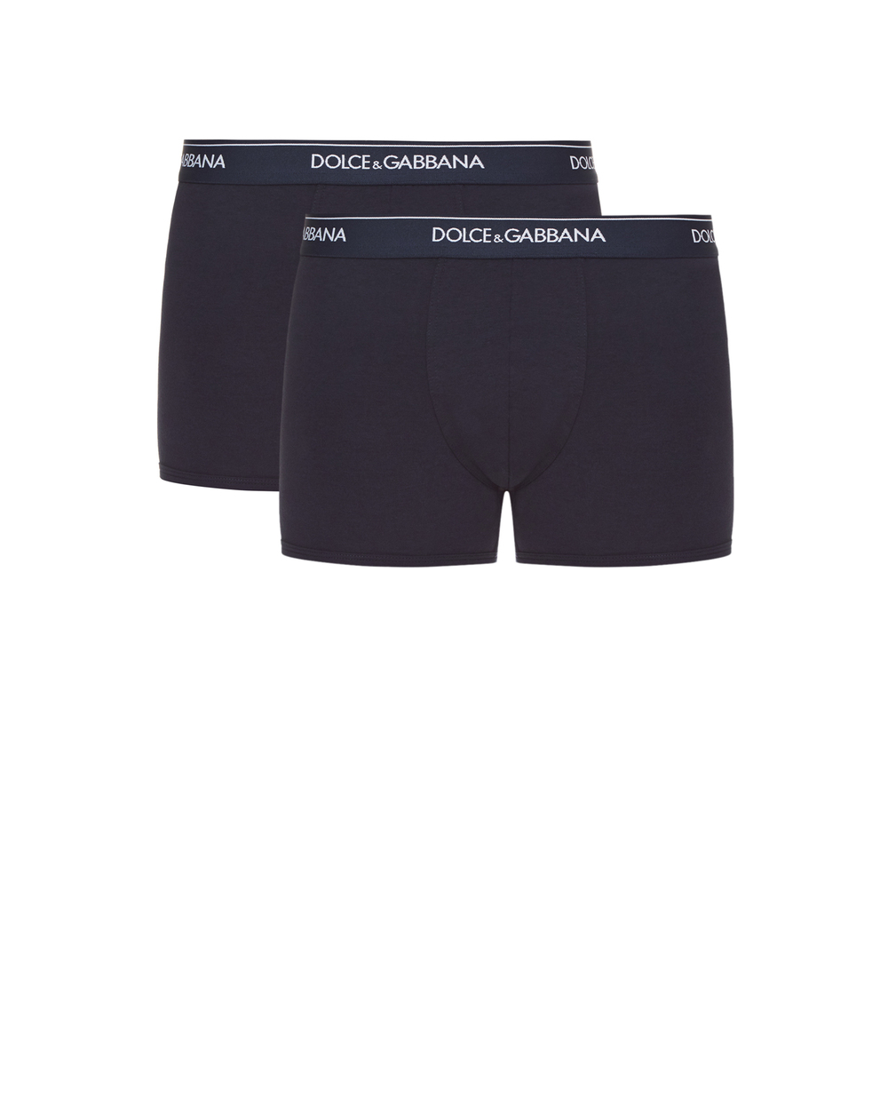 Боксеры (2 шт) Dolce&Gabbana M9C07J-FUGIW, темно-синий цвет • Купить в интернет-магазине Kameron