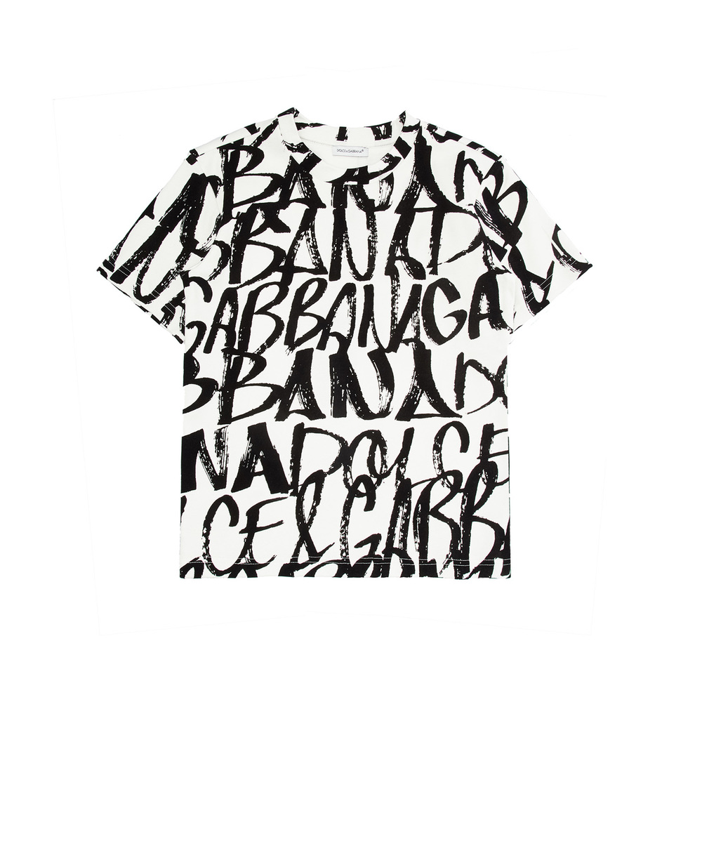 Футболка Dolce&Gabbana Kids L4JTDU-G7BCZ-B, білий колір • Купити в інтернет-магазині Kameron