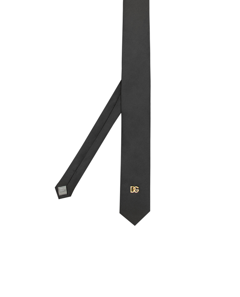 Шелковый галстук Dolce&Gabbana GT149E-GEV14, черный цвет • Купить в интернет-магазине Kameron