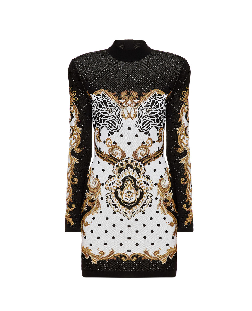 Платье Balmain UF16232K156, черный цвет • Купить в интернет-магазине Kameron