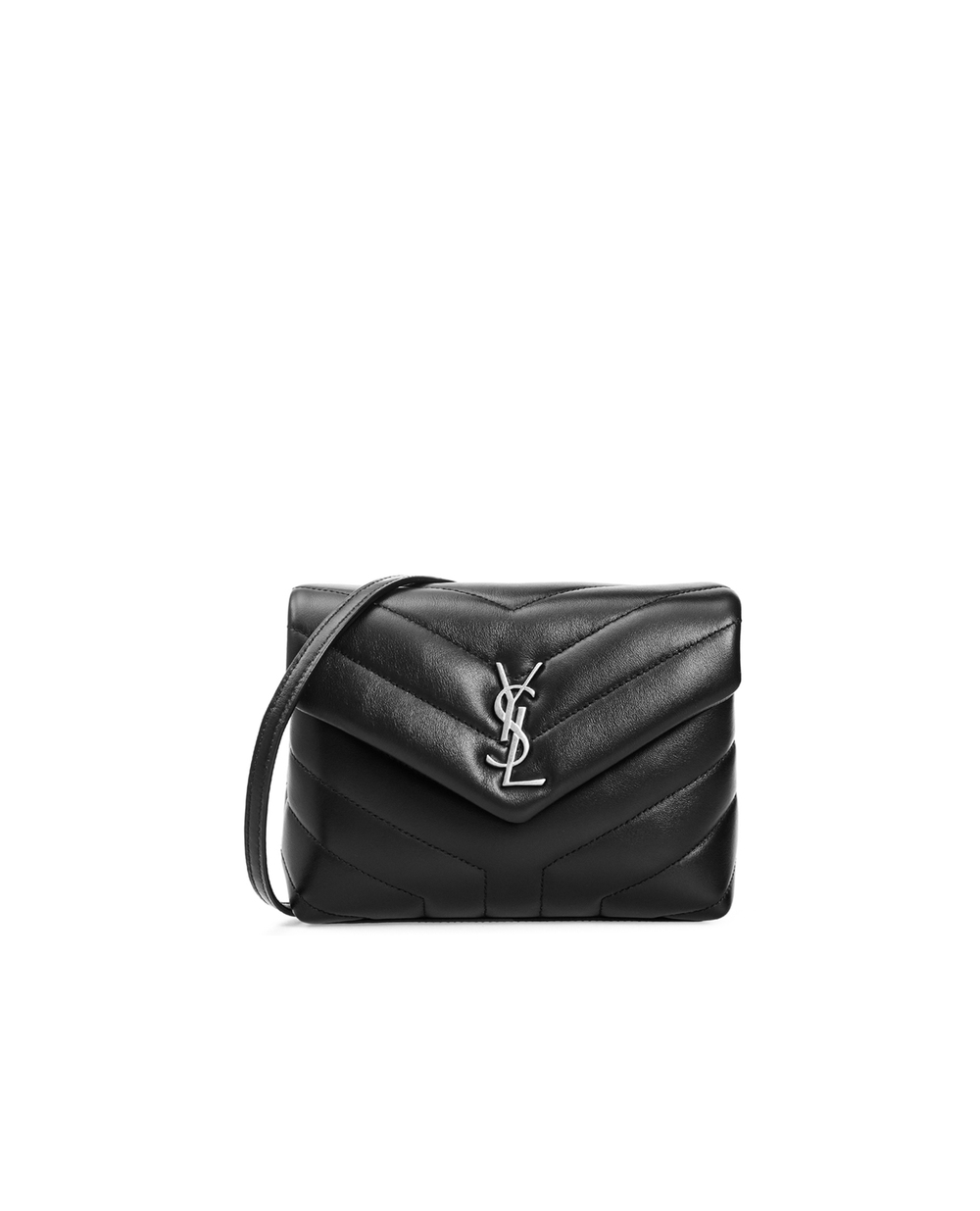 Кожаная сумка Loulou Saint Laurent 630951-DV707-, черный цвет • Купить в интернет-магазине Kameron
