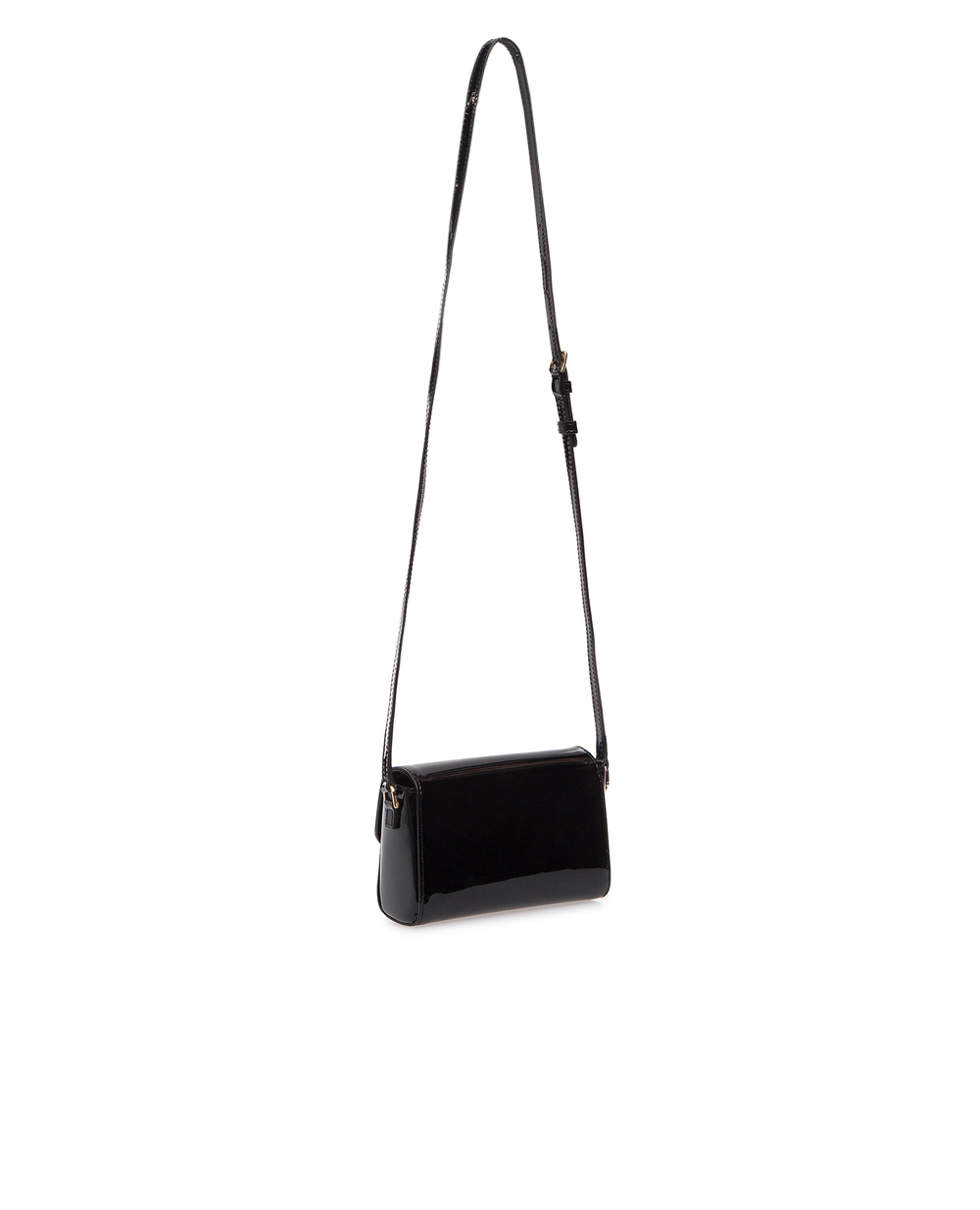 Лаковая сумка Dolce&Gabbana Kids EB0071-A1471SS18, черный цвет • Купить в интернет-магазине Kameron