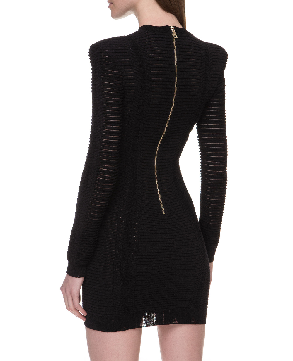 Платье Balmain TF16231K017, черный цвет • Купить в интернет-магазине Kameron