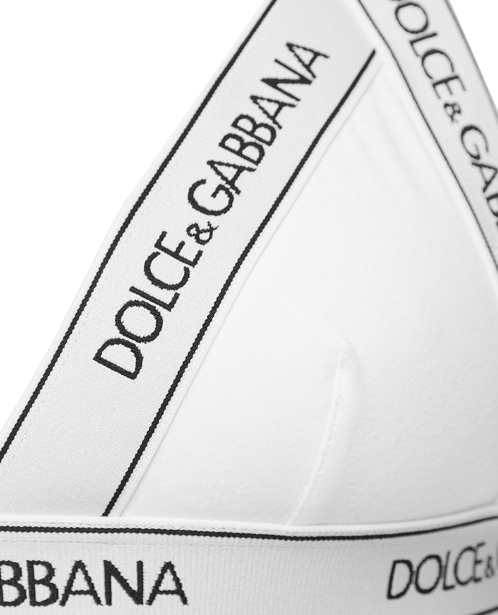Бюстгальтер Dolce&Gabbana O1B69T-FUEEY, білий колір • Купити в інтернет-магазині Kameron