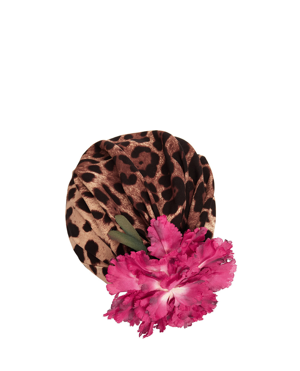 Шелковая чалма Dolce&Gabbana FH524Z-FSADD, коричневый цвет • Купить в интернет-магазине Kameron