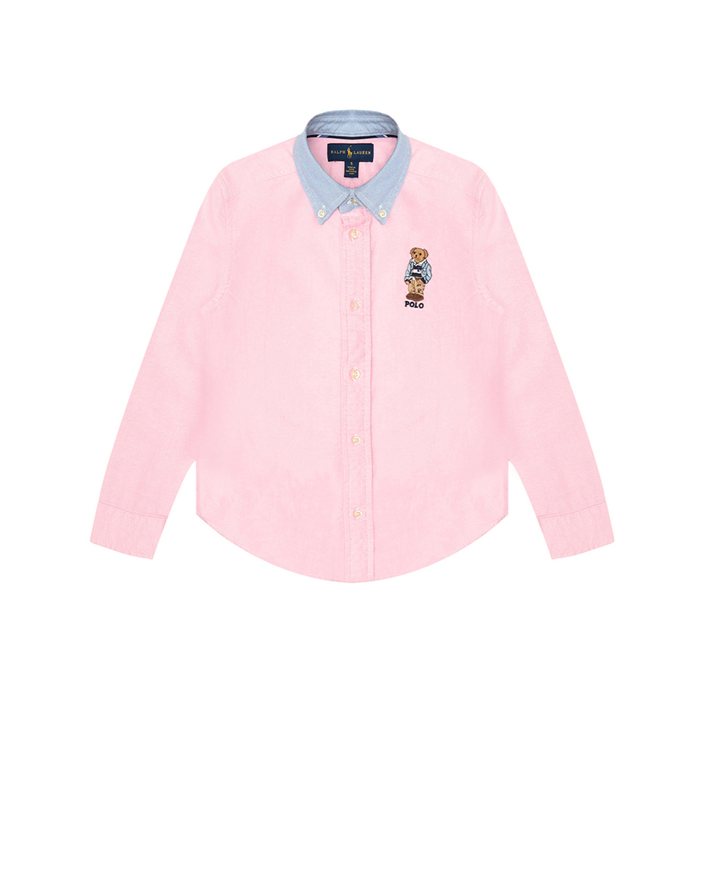 Сорочка Polo Ralph Lauren Kids 322785755002, рожевий колір • Купити в інтернет-магазині Kameron