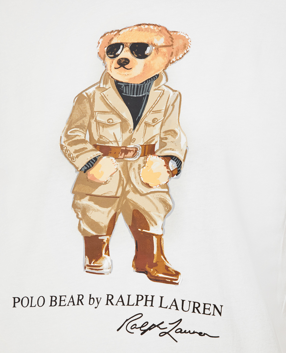 Футболка Polo Ralph Lauren 211839165001, белый цвет • Купить в интернет-магазине Kameron