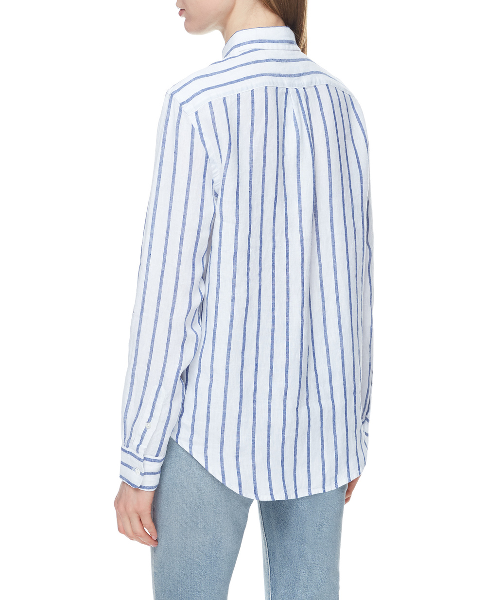 Льняная рубашка Polo Ralph Lauren 211780668010, белый цвет • Купить в интернет-магазине Kameron