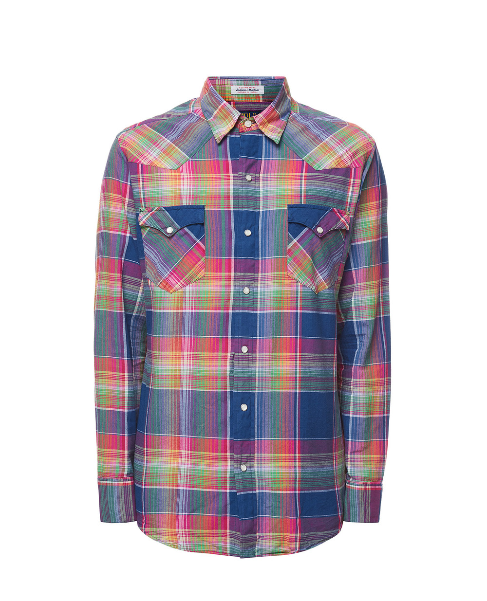 Рубашка Polo Ralph Lauren 710835520002, разноцветный цвет • Купить в интернет-магазине Kameron