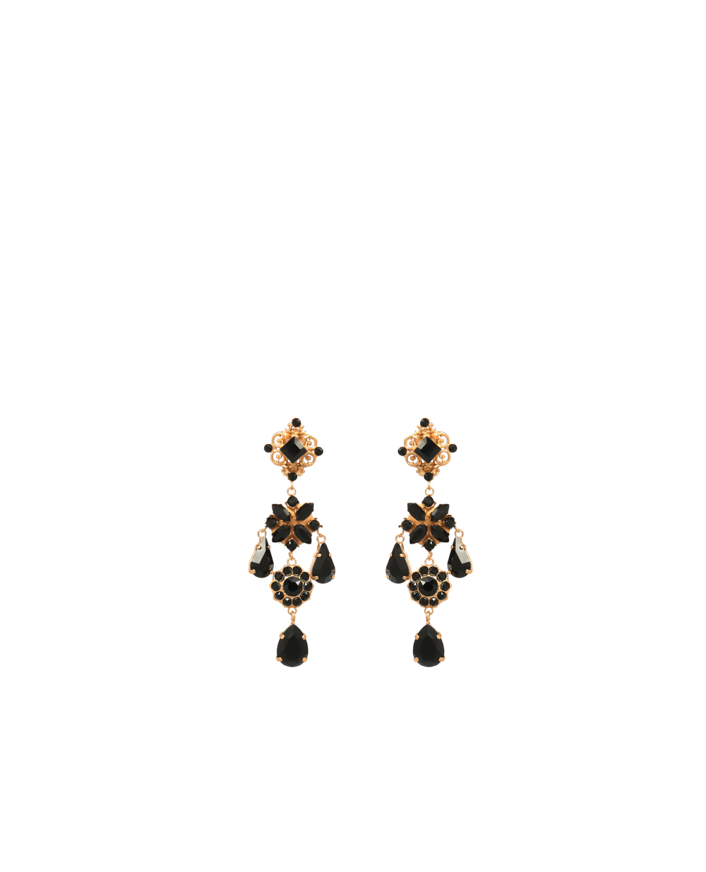 Кліпси Dolce&Gabbana WEM8S7-W1111, золотий колір • Купити в інтернет-магазині Kameron