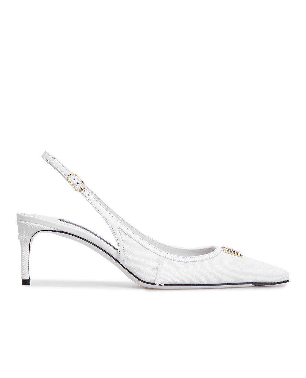Слингбэки Sling back 4 Dolce&Gabbana CG0640-AH859, белый цвет • Купить в интернет-магазине Kameron