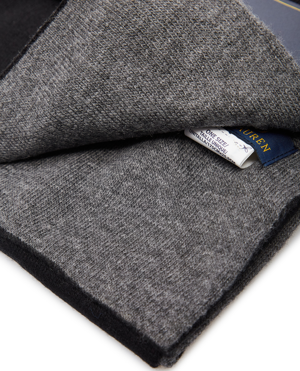 Подарунковий набір (шапка, шарф) Polo Ralph Lauren 449891276002, чорний колір • Купити в інтернет-магазині Kameron