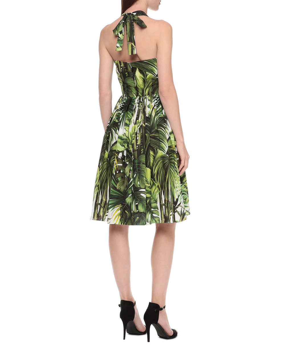Сарафан Dolce&Gabbana F6I2IT-HS5HD, зеленый цвет • Купить в интернет-магазине Kameron