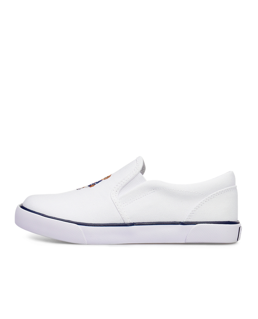Слипоны Polo Ralph Lauren Kids RF103092-T, белый цвет • Купить в интернет-магазине Kameron