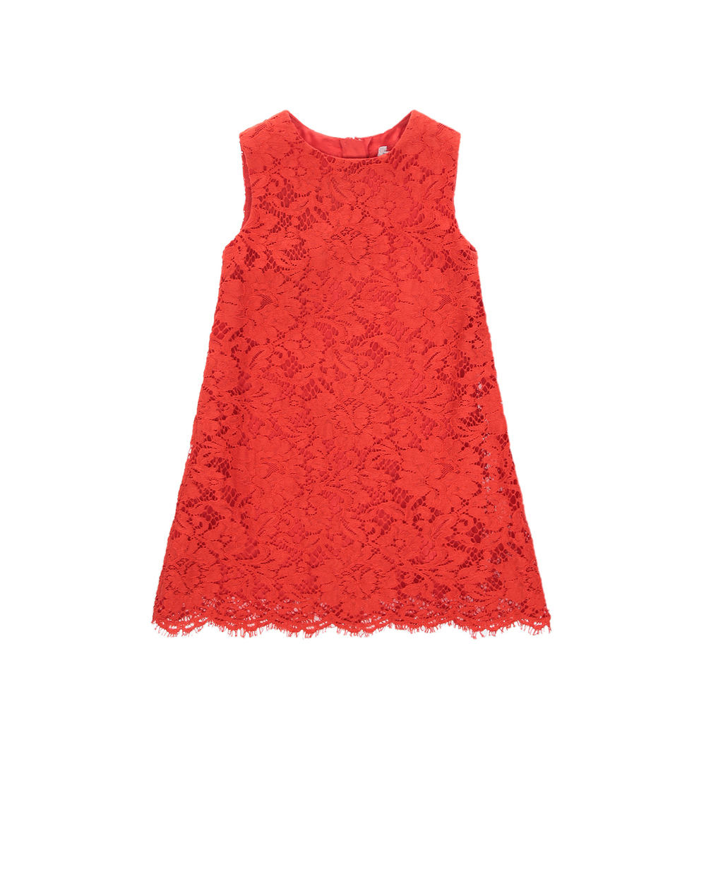 Детское платье Dolce&Gabbana Kids L56D40-FLM9V-B, красный цвет • Купить в интернет-магазине Kameron