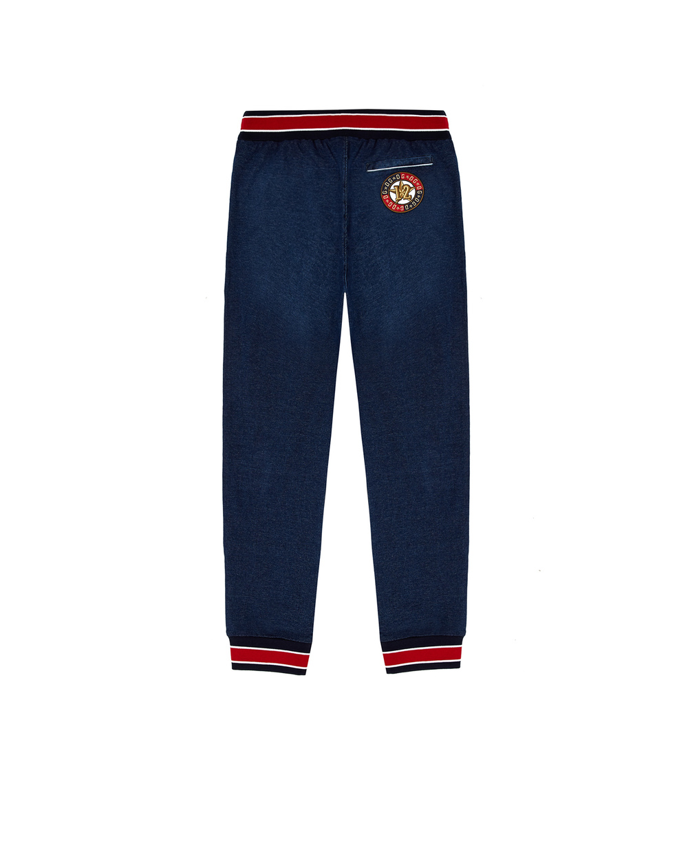 Спортивні брюки Dolce&Gabbana Kids L4JPT0-G7XCO-B, синій колір • Купити в інтернет-магазині Kameron