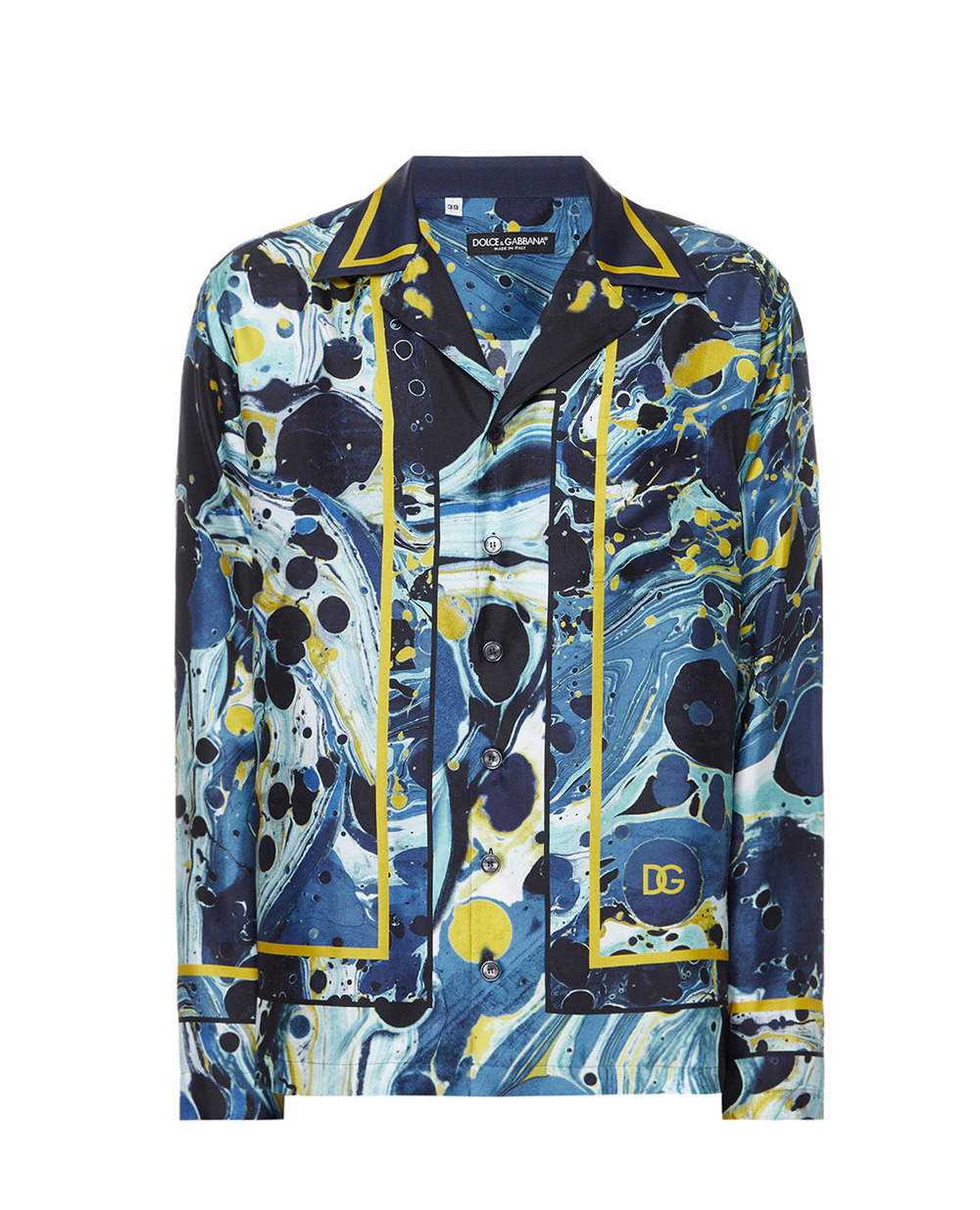 Верх від піжами Dolce&Gabbana G5JF3T-FI173, різнокольоровий колір • Купити в інтернет-магазині Kameron