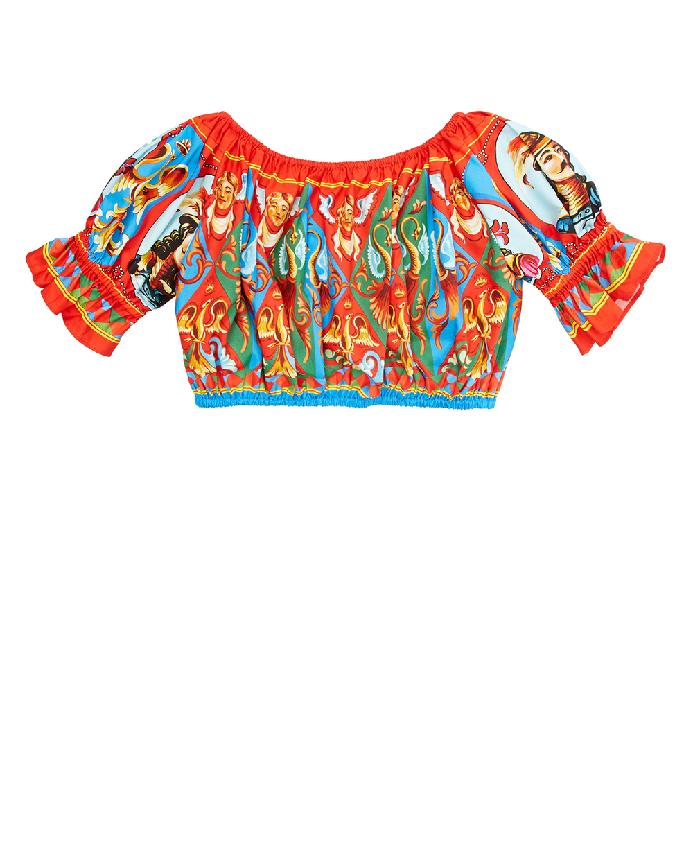 Топ Dolce&Gabbana Kids L54S51-G7VJA-S-, разноцветный цвет • Купить в интернет-магазине Kameron