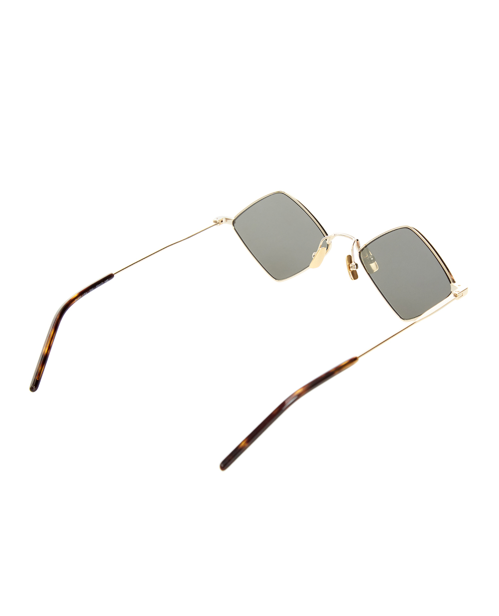 Сонцезахисні окуляри Saint Laurent 571173-Y9902-, золотий колір • Купити в інтернет-магазині Kameron