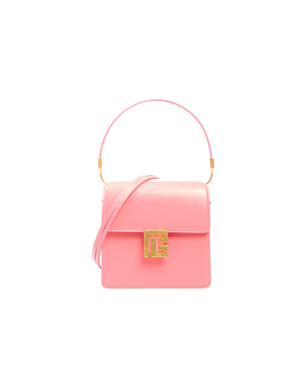 Кожаная сумка Ely Balmain XN1DH706LSLX, розовый цвет • Купить в интернет-магазине Kameron