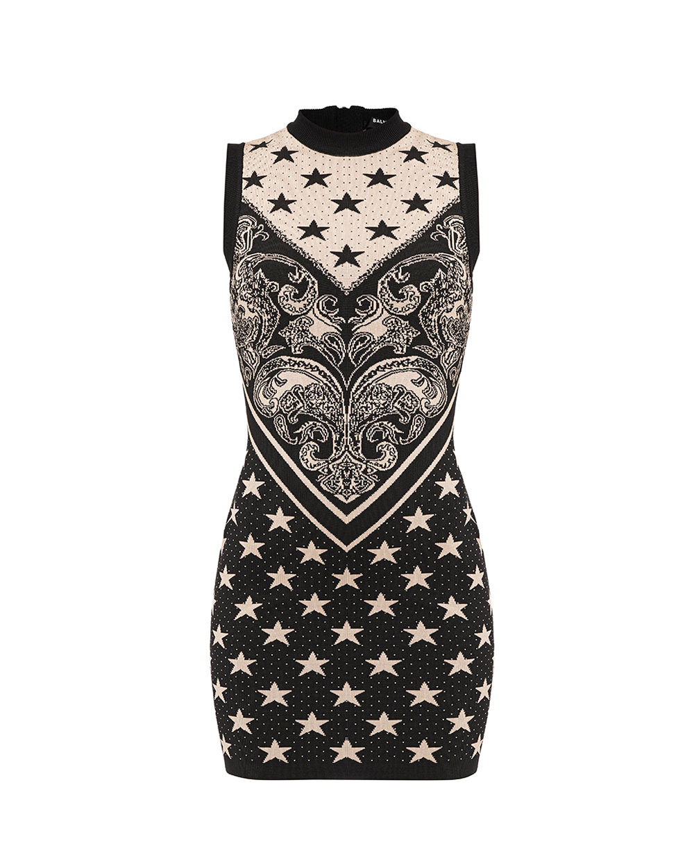 Платье Balmain CF1R4205KF76, черный цвет • Купить в интернет-магазине Kameron