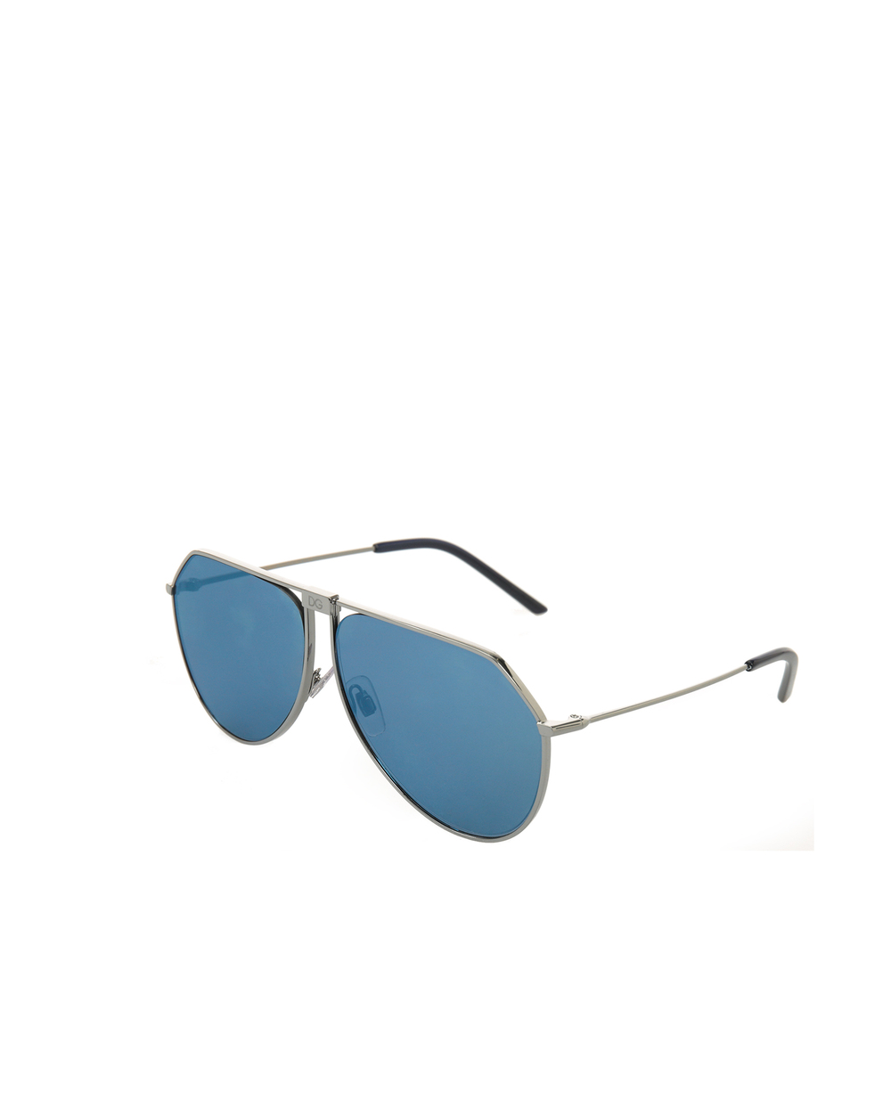 Сонцезахисні окуляри Dolce&Gabbana 224804/5562, срібний колір • Купити в інтернет-магазині Kameron