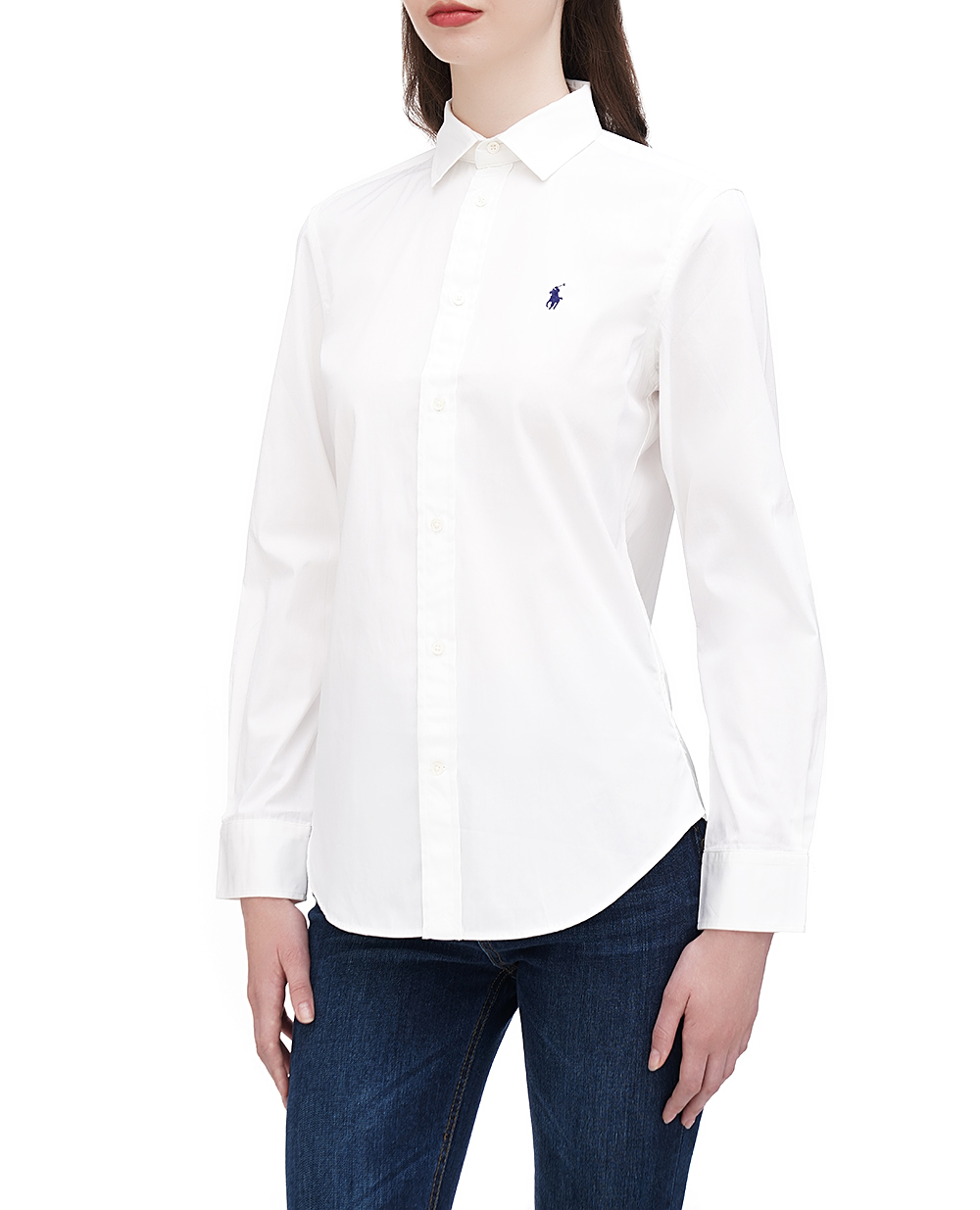 Рубашка Polo Ralph Lauren 211891376001, белый цвет • Купить в интернет-магазине Kameron