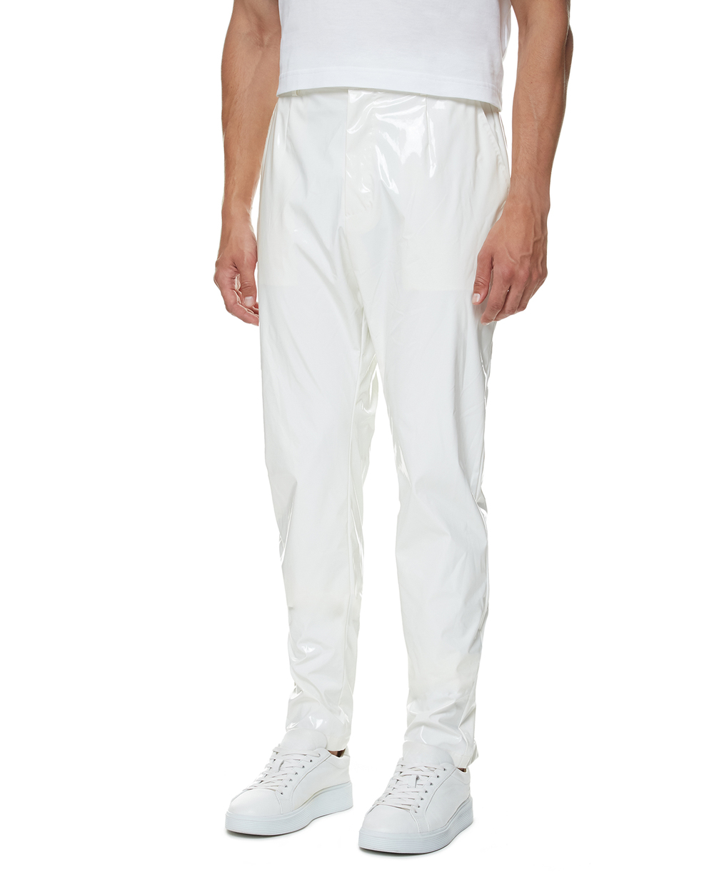 Штани Dolce&Gabbana GWZ4HT-FURKB, білий колір • Купити в інтернет-магазині Kameron